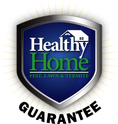 Healthy home guarantee badge.