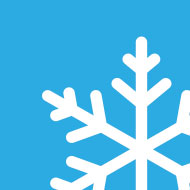 Blue Snowflake Logo